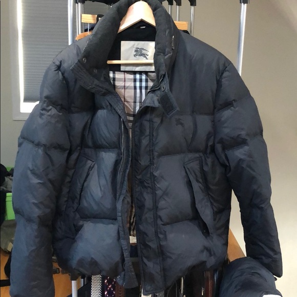 burberry puffer jacket mens